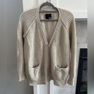 Wilfred Free Cable Knit Zipper Marni Cardigan|size M